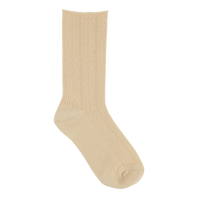 Barbara Bamboo Sock, Nude