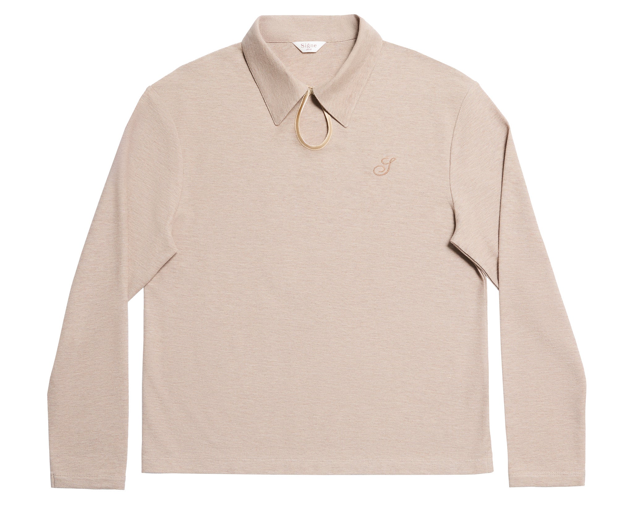 Alice Polo, Beige melange