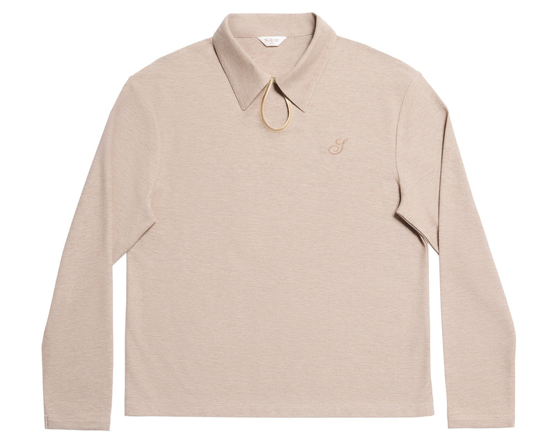 Alice Polo, Beige melange