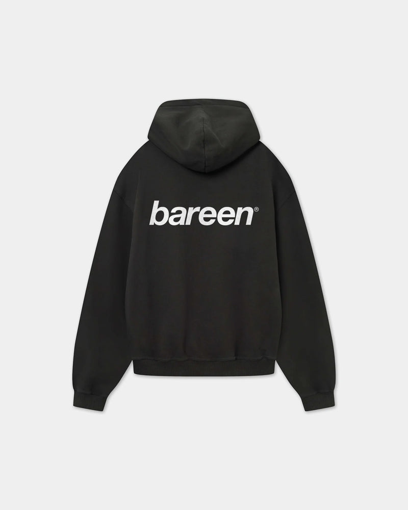 Oversized Logo Hoodie, Black