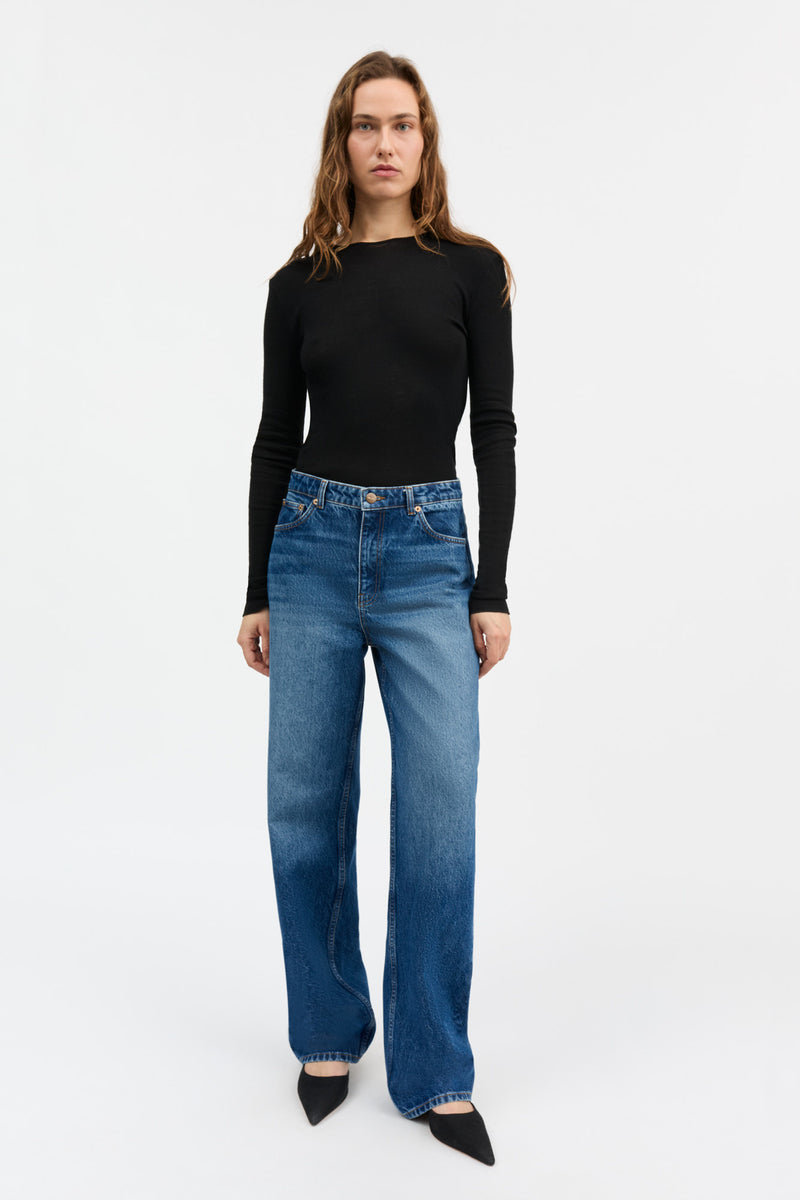 Maddy straight jeans, Vintage washed blue