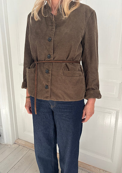 Lili waist belt, suede mocha