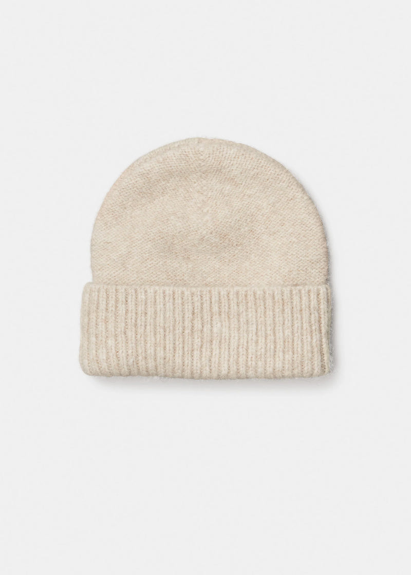 Baby Beanie, Pure Beige