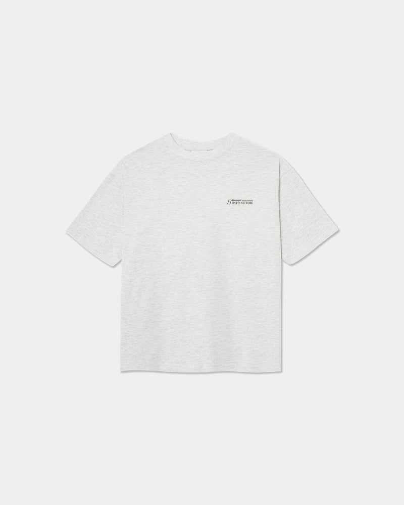 Box Fit T-shirt Sports Network, Cloudy Grey