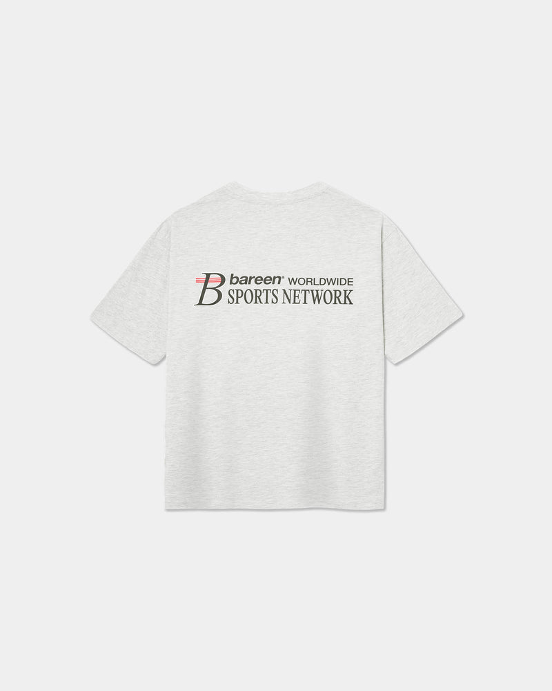 Box Fit T-shirt Sports Network, Cloudy Grey