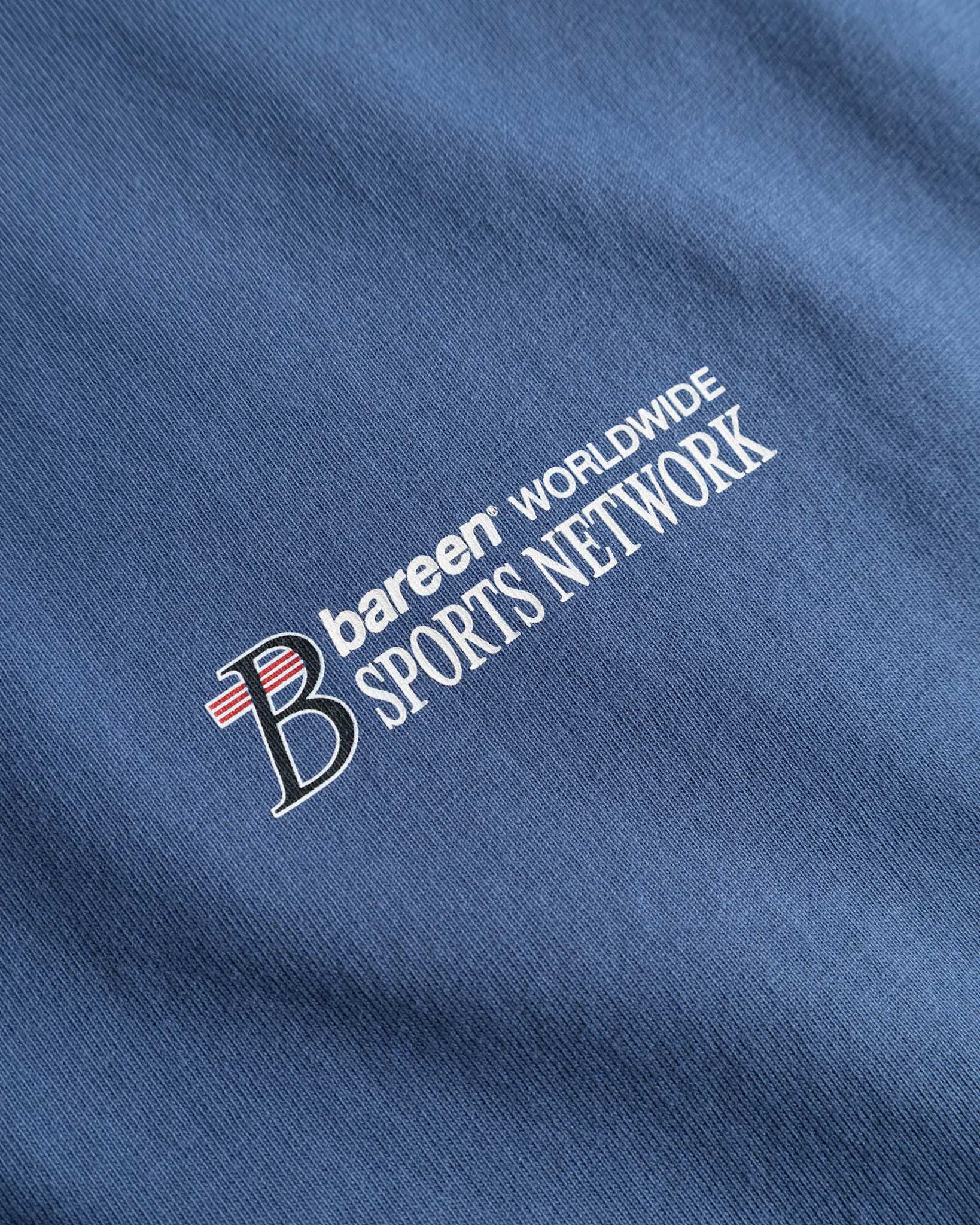 Box Fit T-shirt Sports Network, Medieval Blue