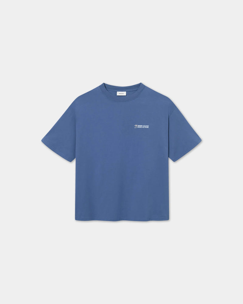 Box Fit T-shirt Sports Network, Medieval Blue