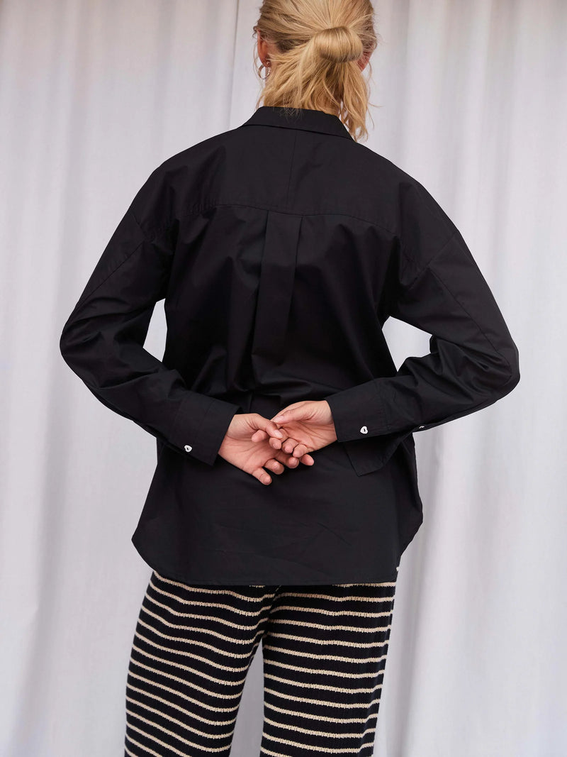 Dagmar Heart Shirt, Black