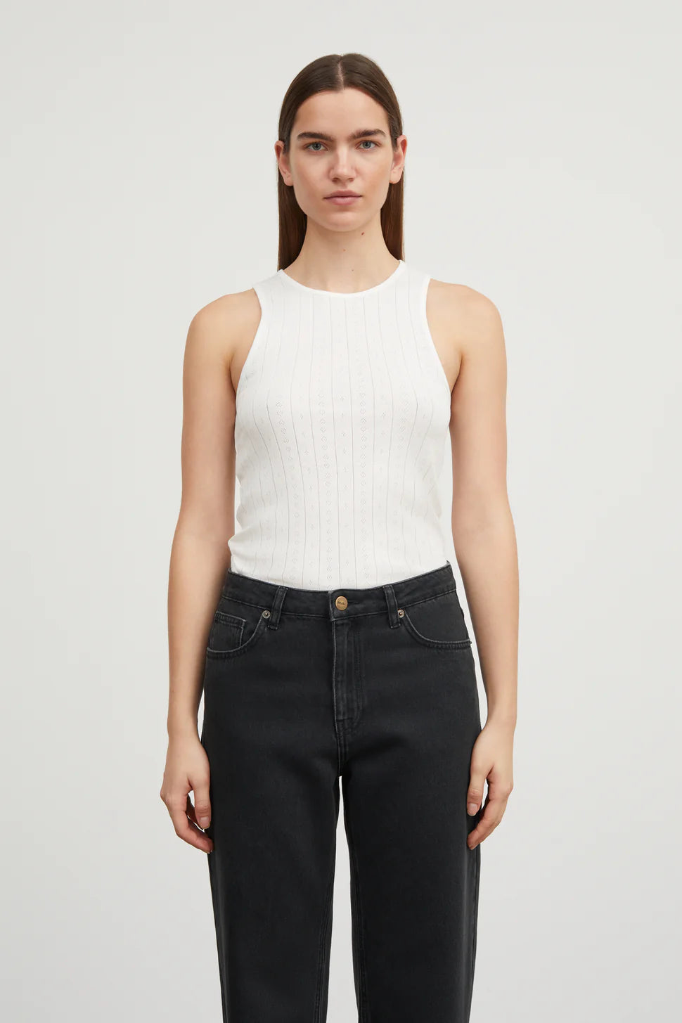 Edie Tank Top, Off White