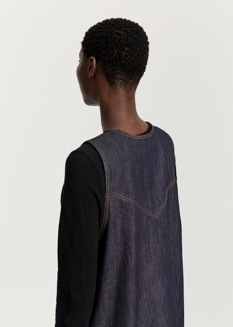 Evita dress denim, Classic Blue