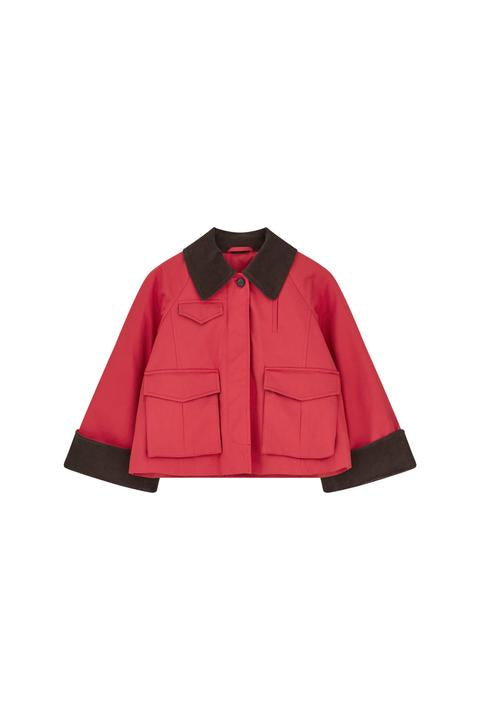 Gaby City Jacket, Aurora Red