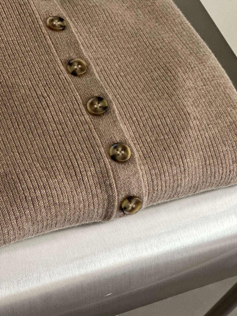 ASHLEY KNIT, OAT MELANGE