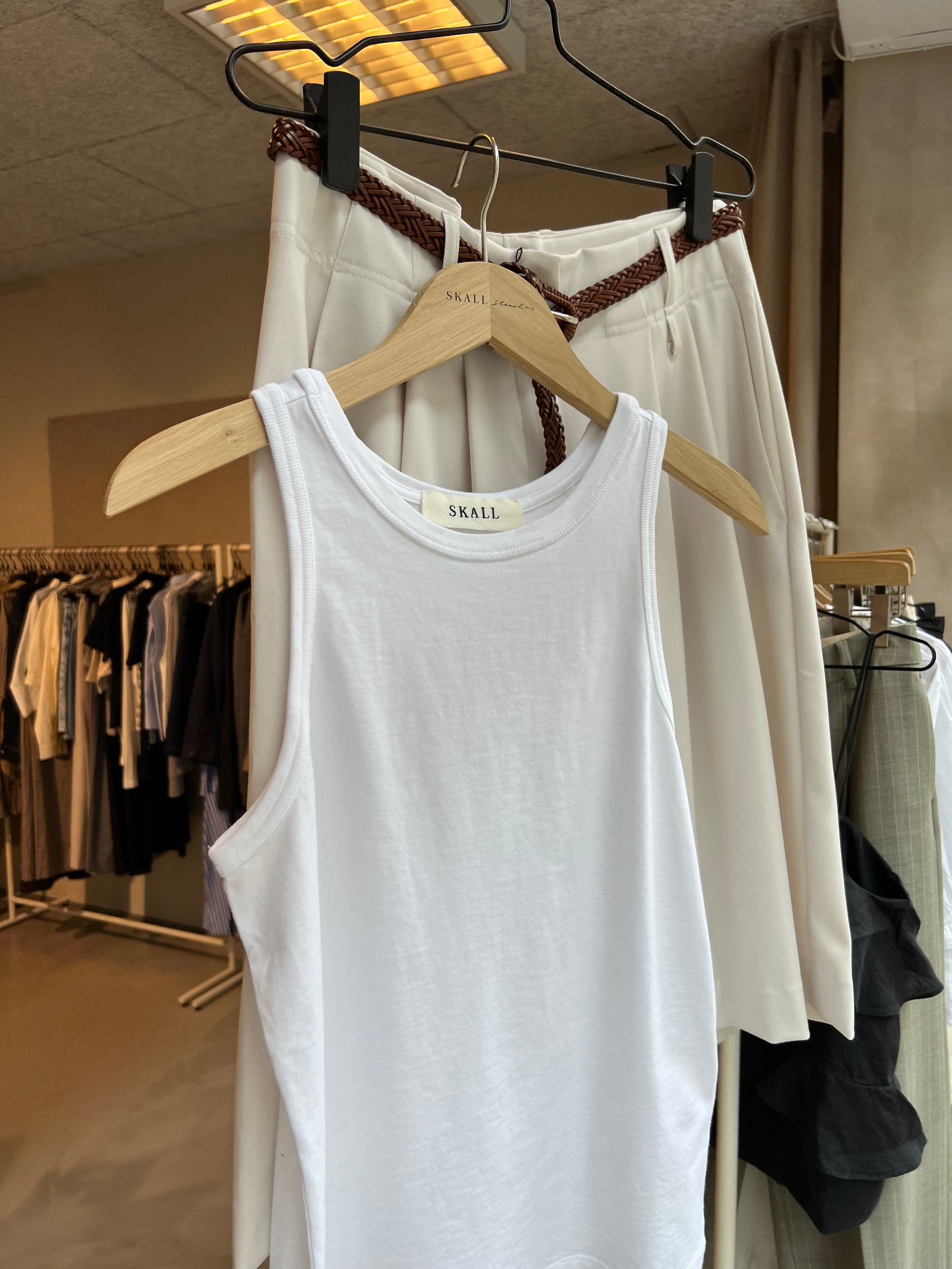 LouLou Shorts, Off White