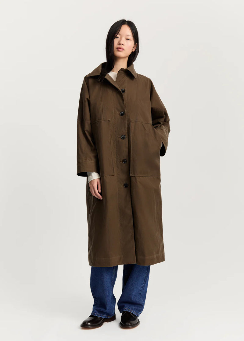 Jay Coat Oilskin, Bark