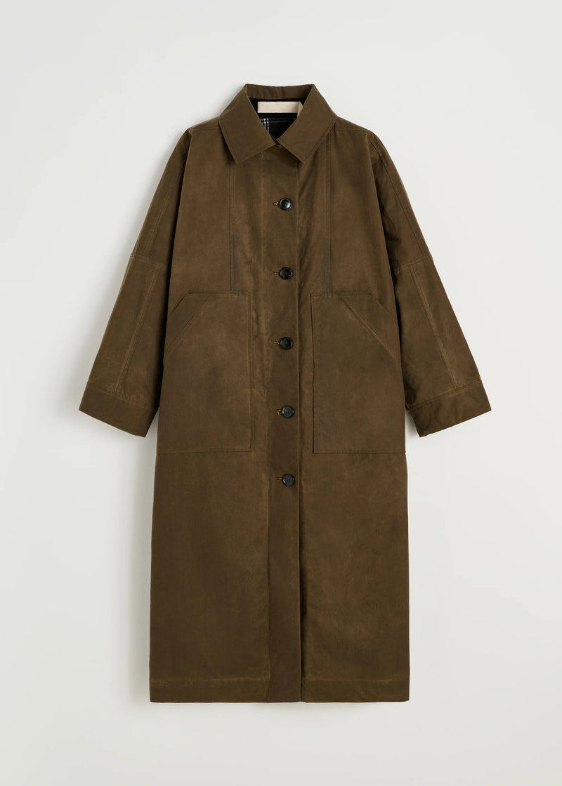 Jay Coat Oilskin, Bark