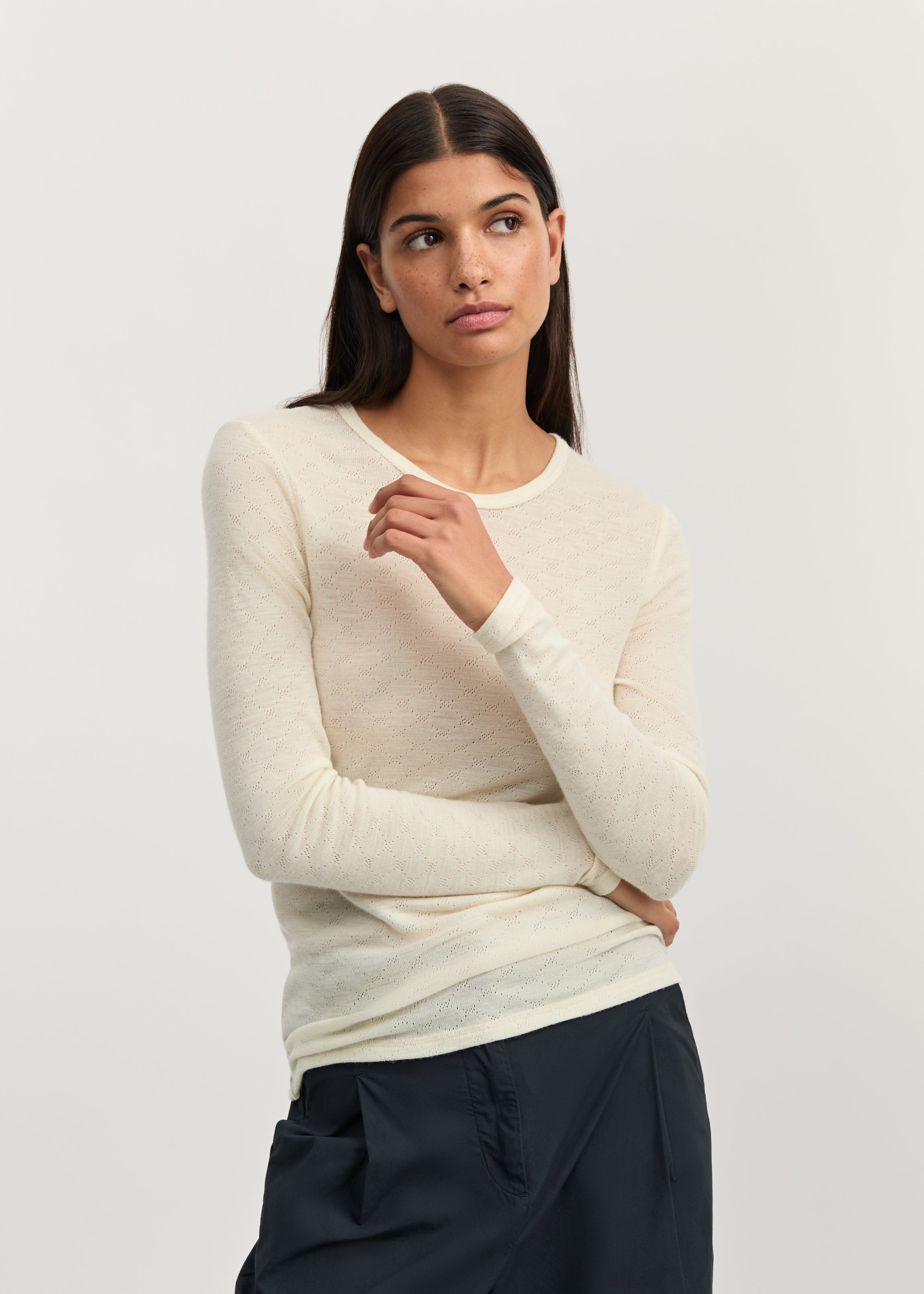 Lumae Long Sleeve Pure Ecru