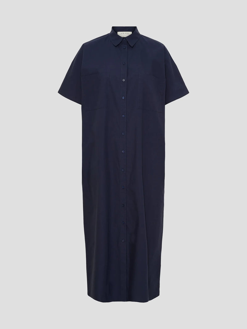 Ocean SS Shirt Dress, Dark Navy