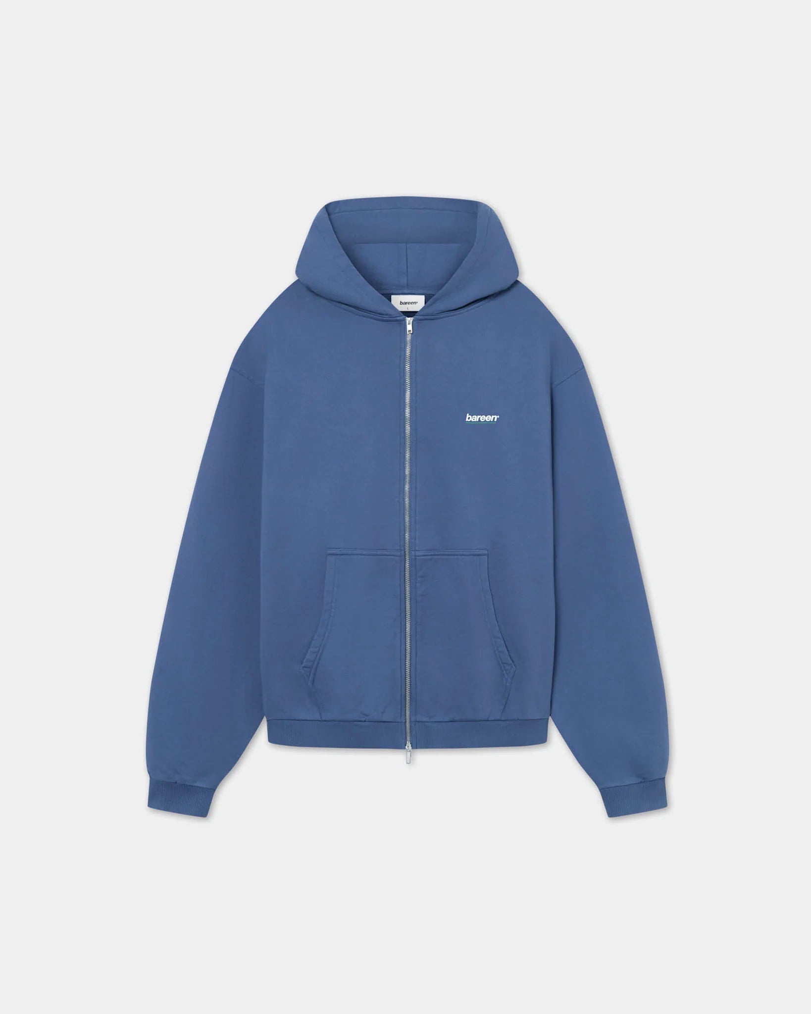 Oversized Zip Hoodie, All Field Apparel, Medival Blue