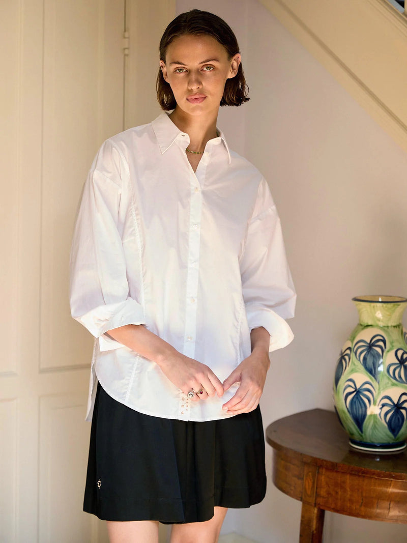 Dagmar Heart Shirt, White