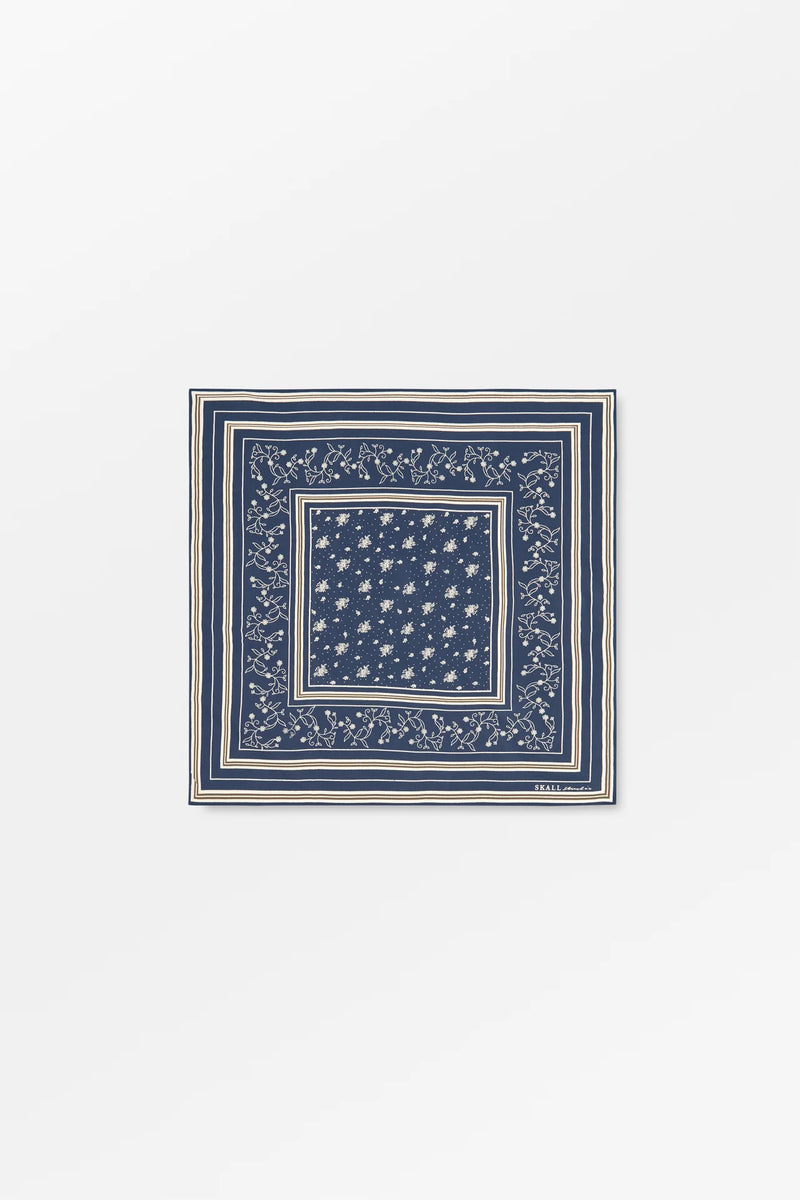 Classic Scarf 55x55, Dark Navy