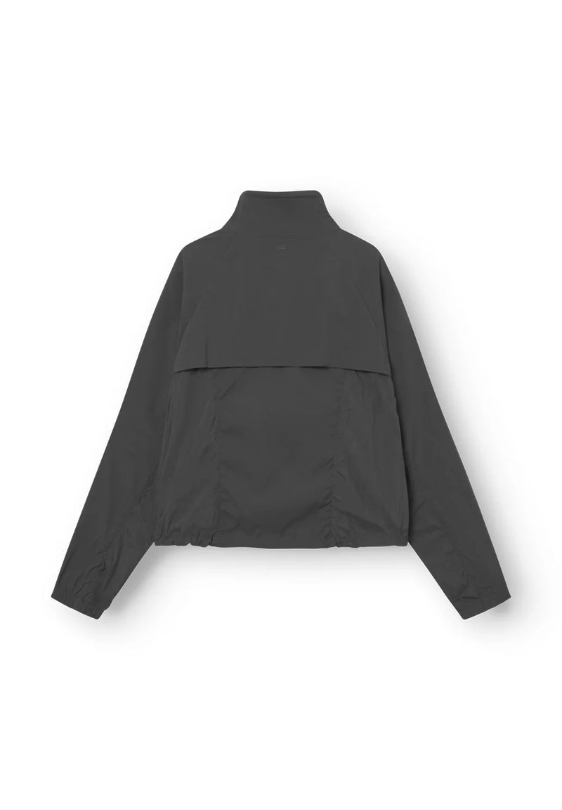 Track Jacket Oversized Kia, Almost Black