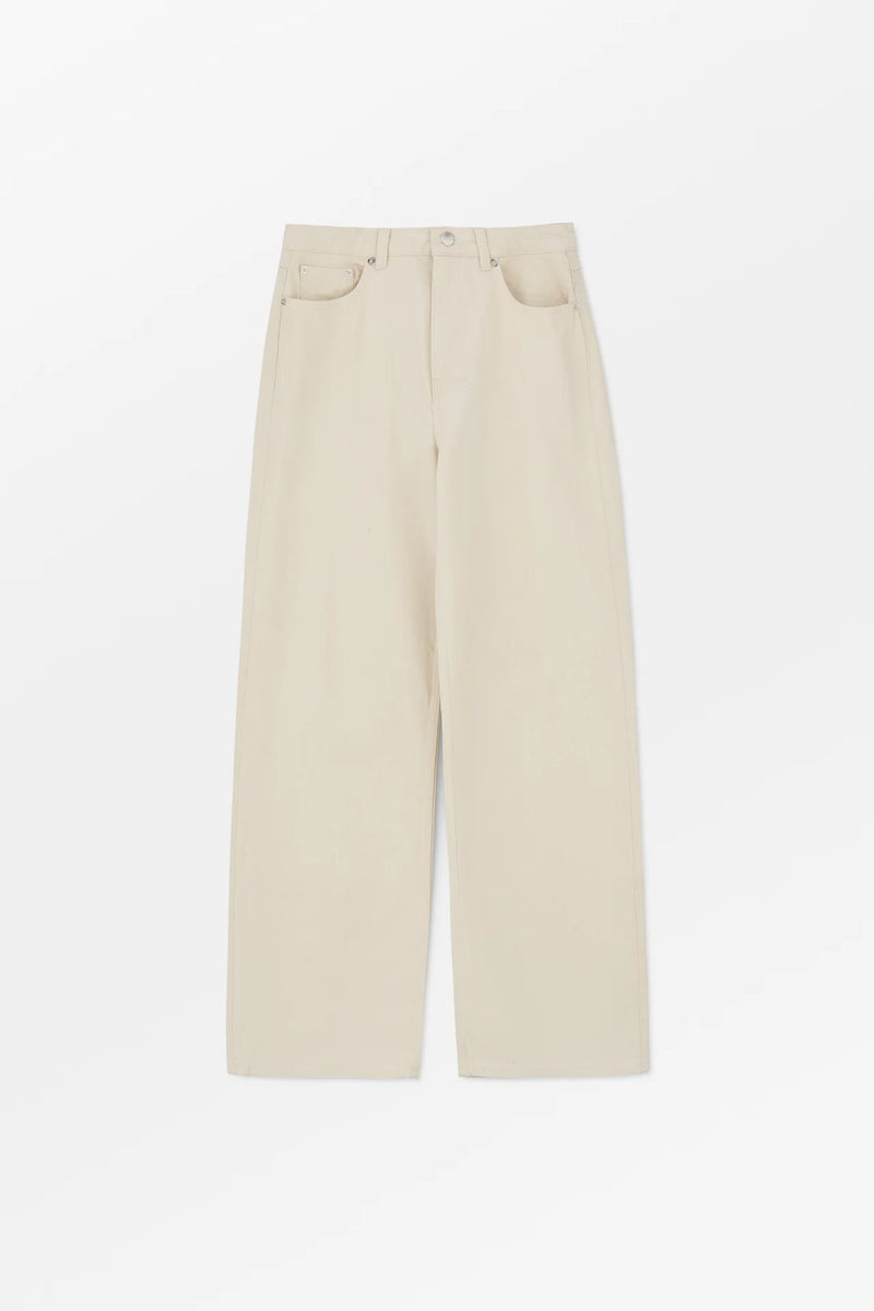 Willow Wide Jeans, Ecru