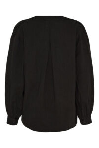 Flora LS Blouse, Black