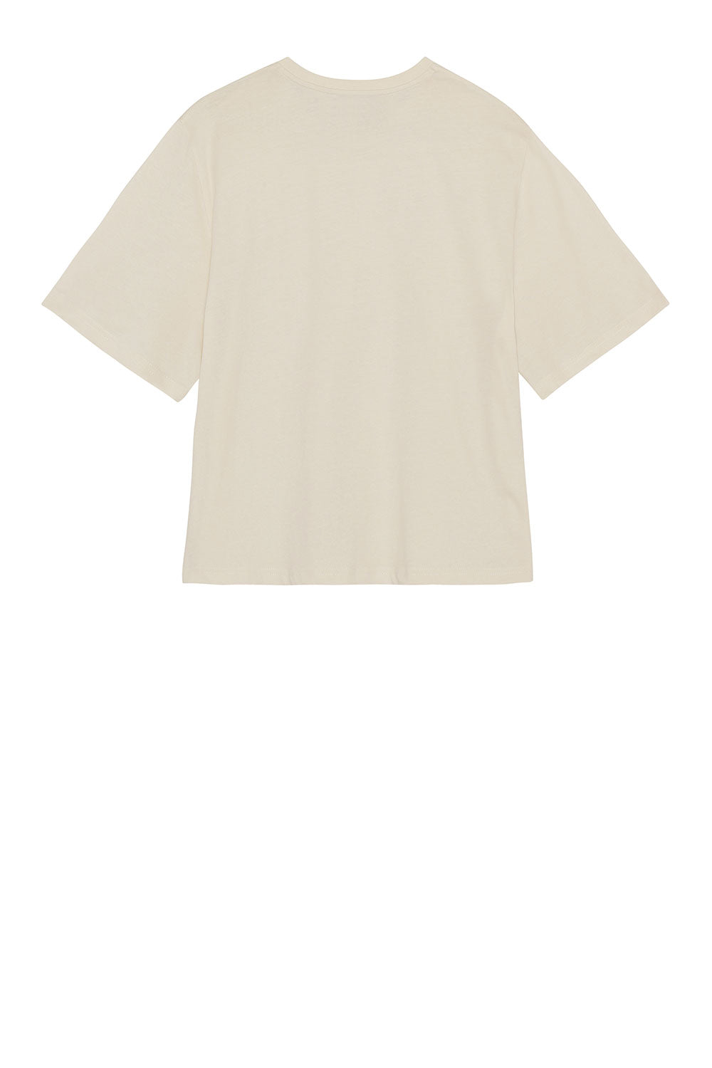 Andy Oversize Tee, Light Cream