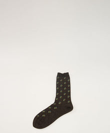Flower Stripe, Brown