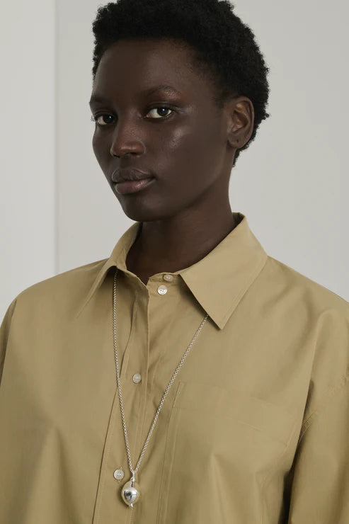 Carlotta Shirt, Beige Fonce