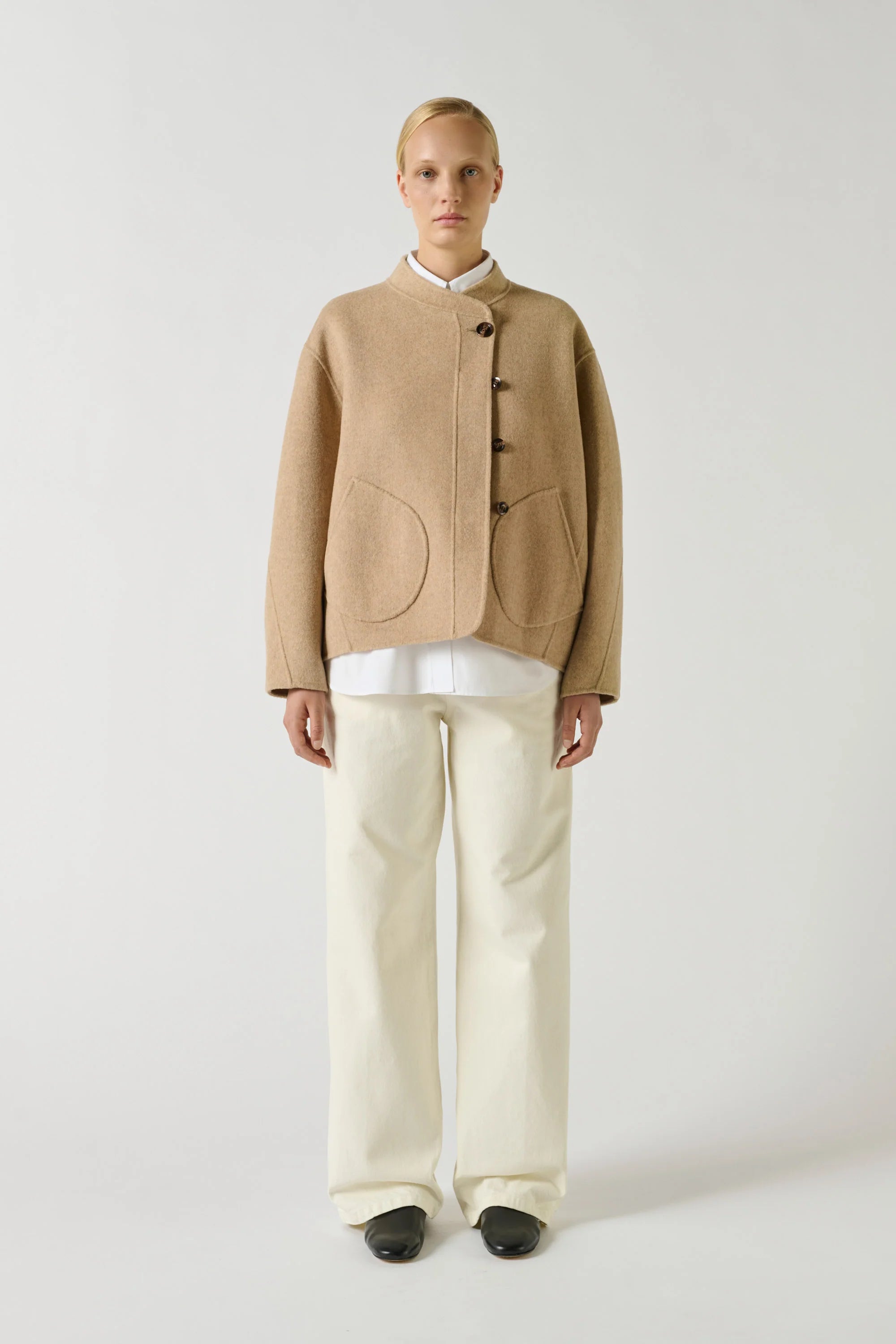 Windsor Jacket, Beige Chine