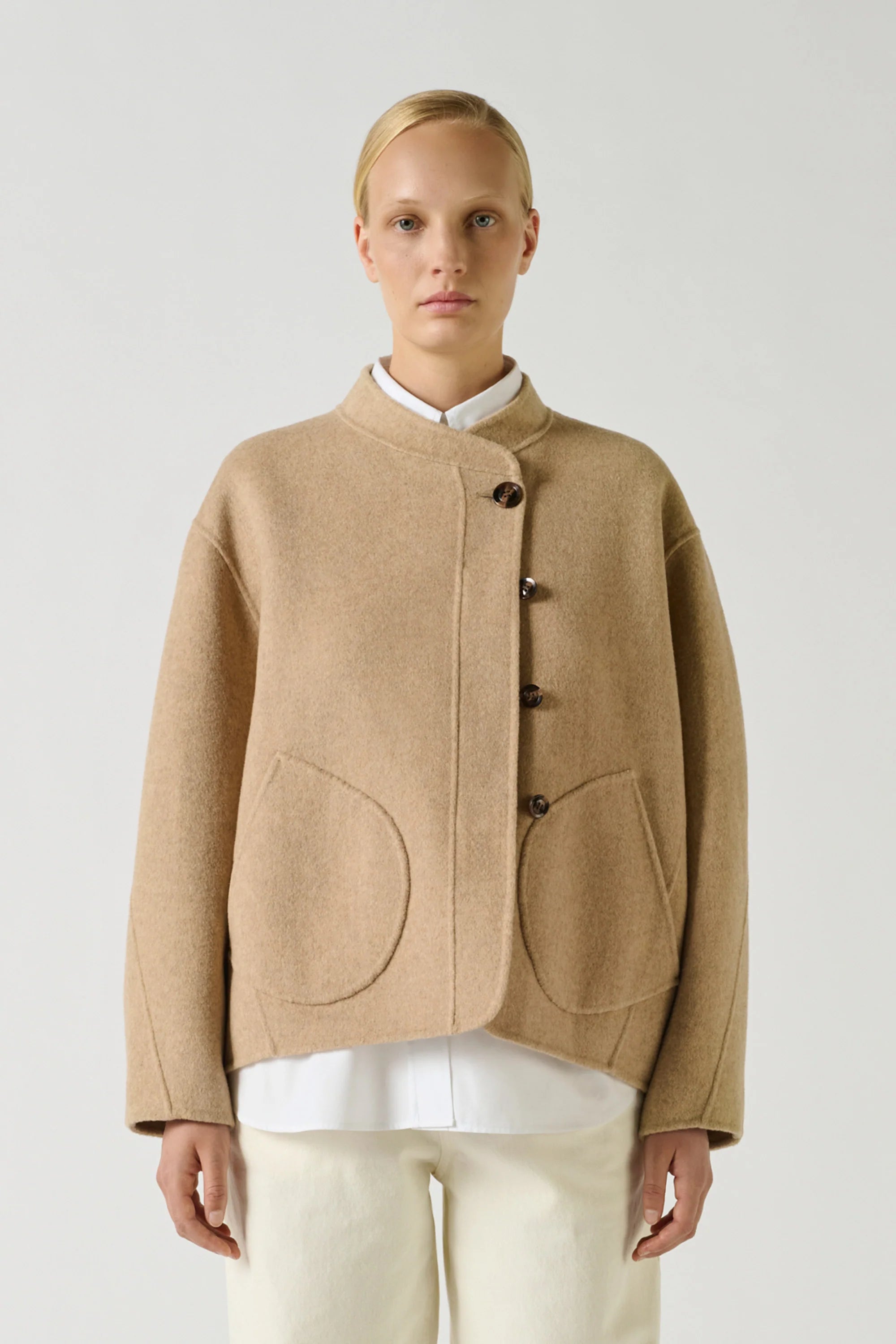 Windsor Jacket, Beige Chine
