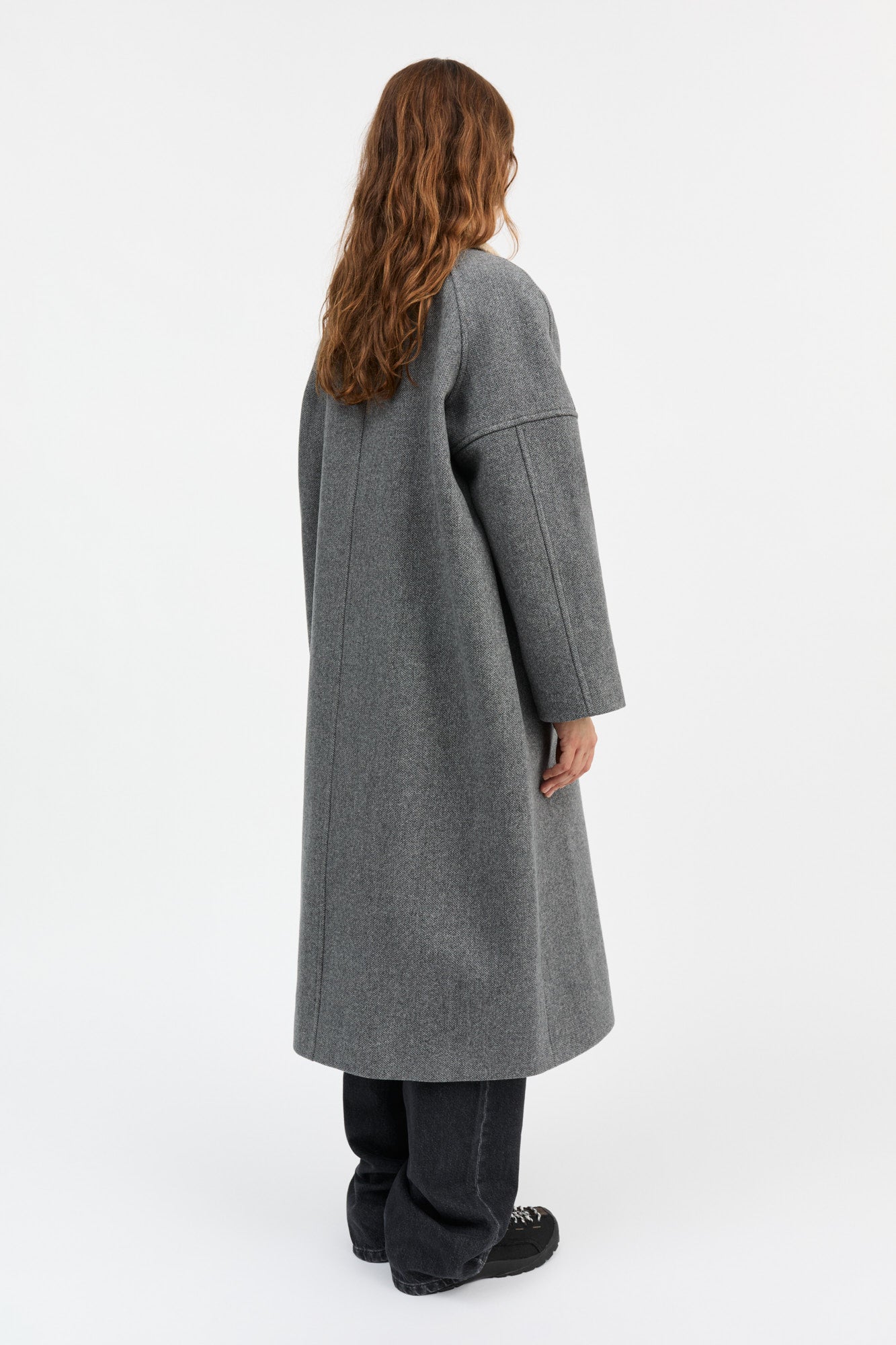 Bibi duffle coat, Grey structure