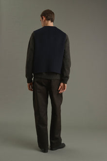 Soeur Romain vest deep navy detalje