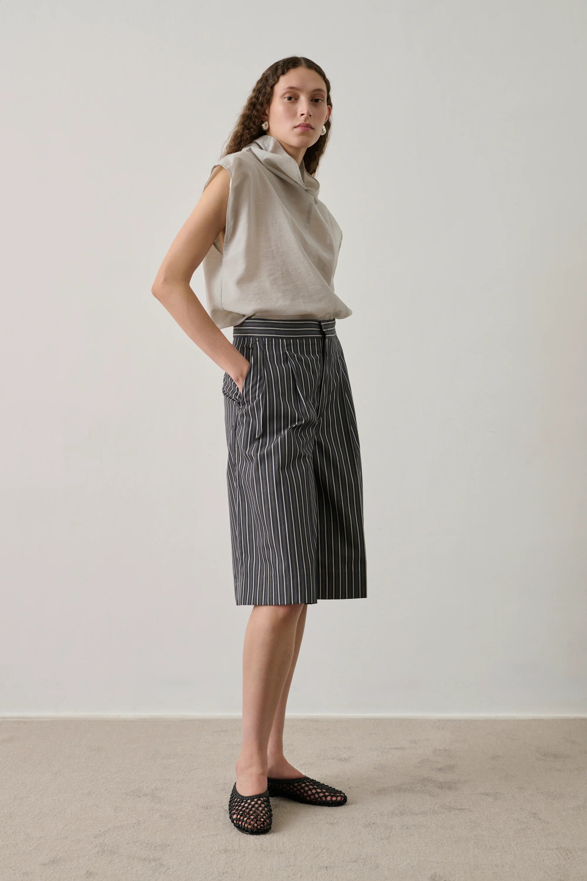 Izumi Top, Grå (Gris)
