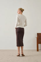 Flavie LS T-shirt, White (Blanc)