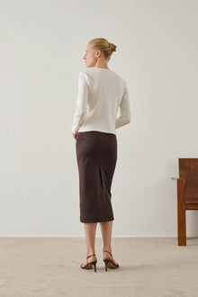 Flavie LS T-shirt, White (Blanc)