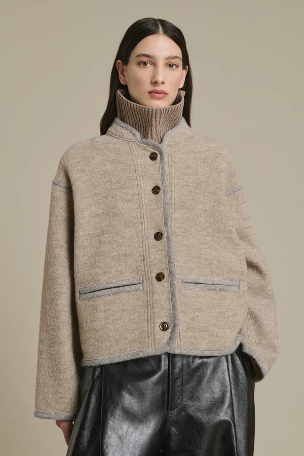 Olympe Jacket, Beige