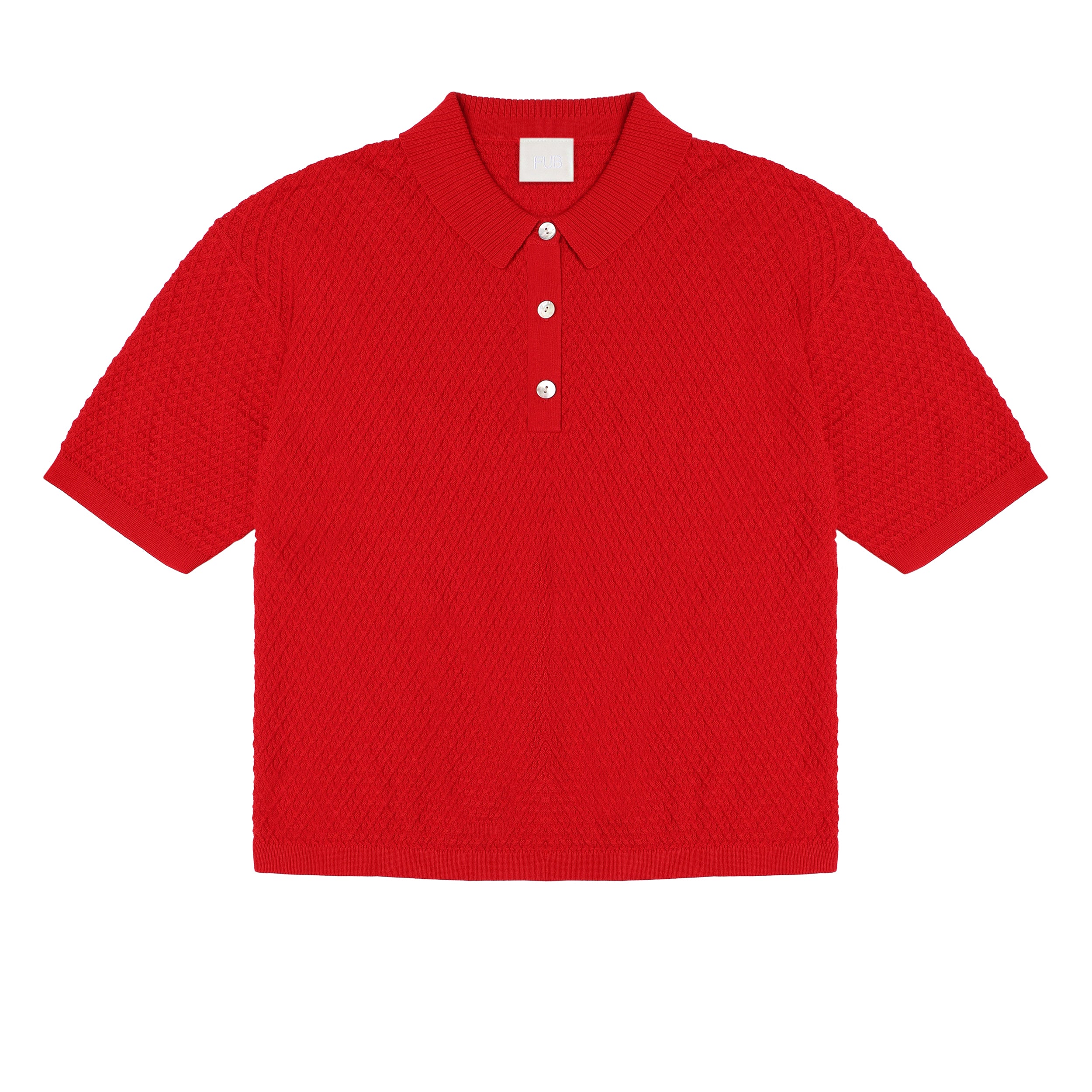 High Twist Polo, Red