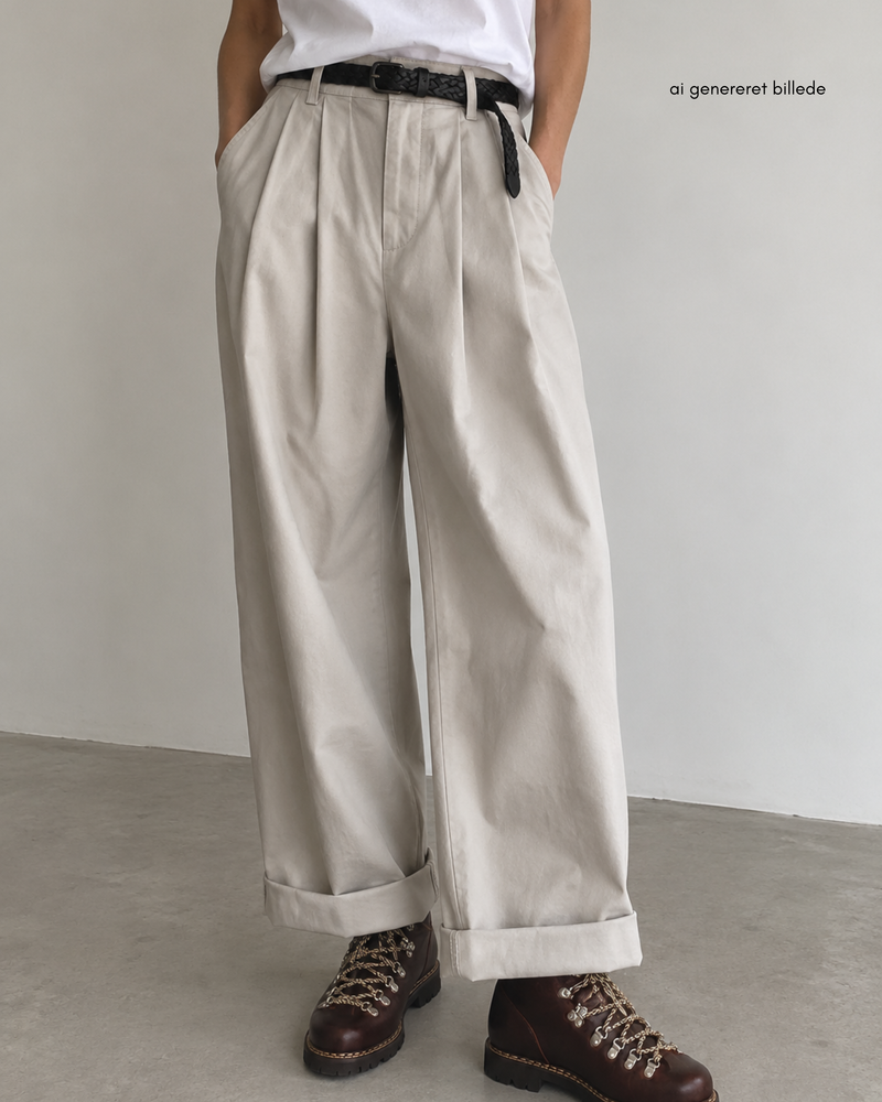 LouLou Cotton Pants, Lys Sand