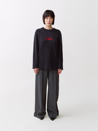 Blaatrøie No. 1, Navy / Red embroidery
