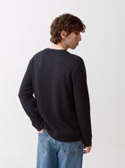 Blaatrøie No. 1, Navy / Red embroidery