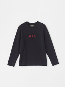 Blaatrøie No. 1, Navy / Red embroidery
