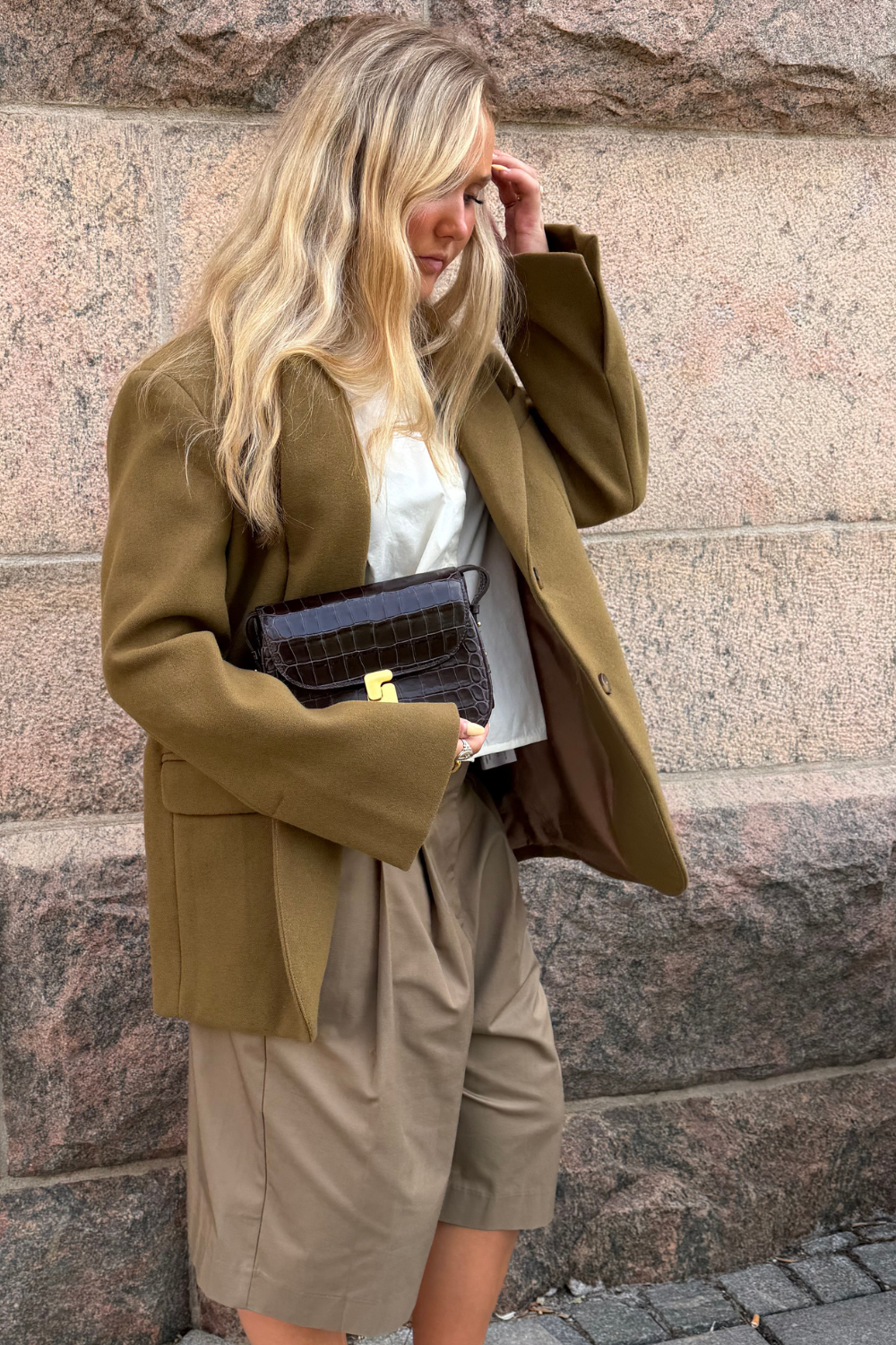Alberte Blazer, Olive