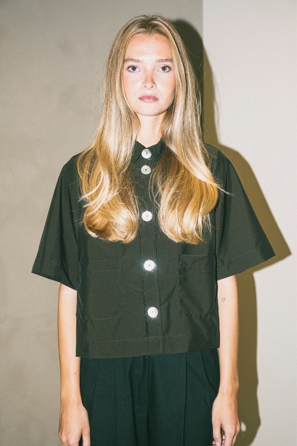 Amanda 2/4 Shirt, Brown