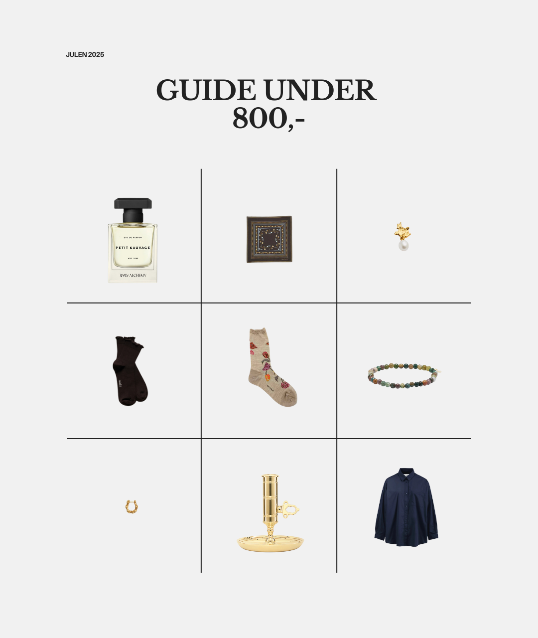 Gaveguide under 800,-