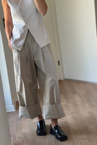 LouLou Cotton Pants, Khaki (Sand)
