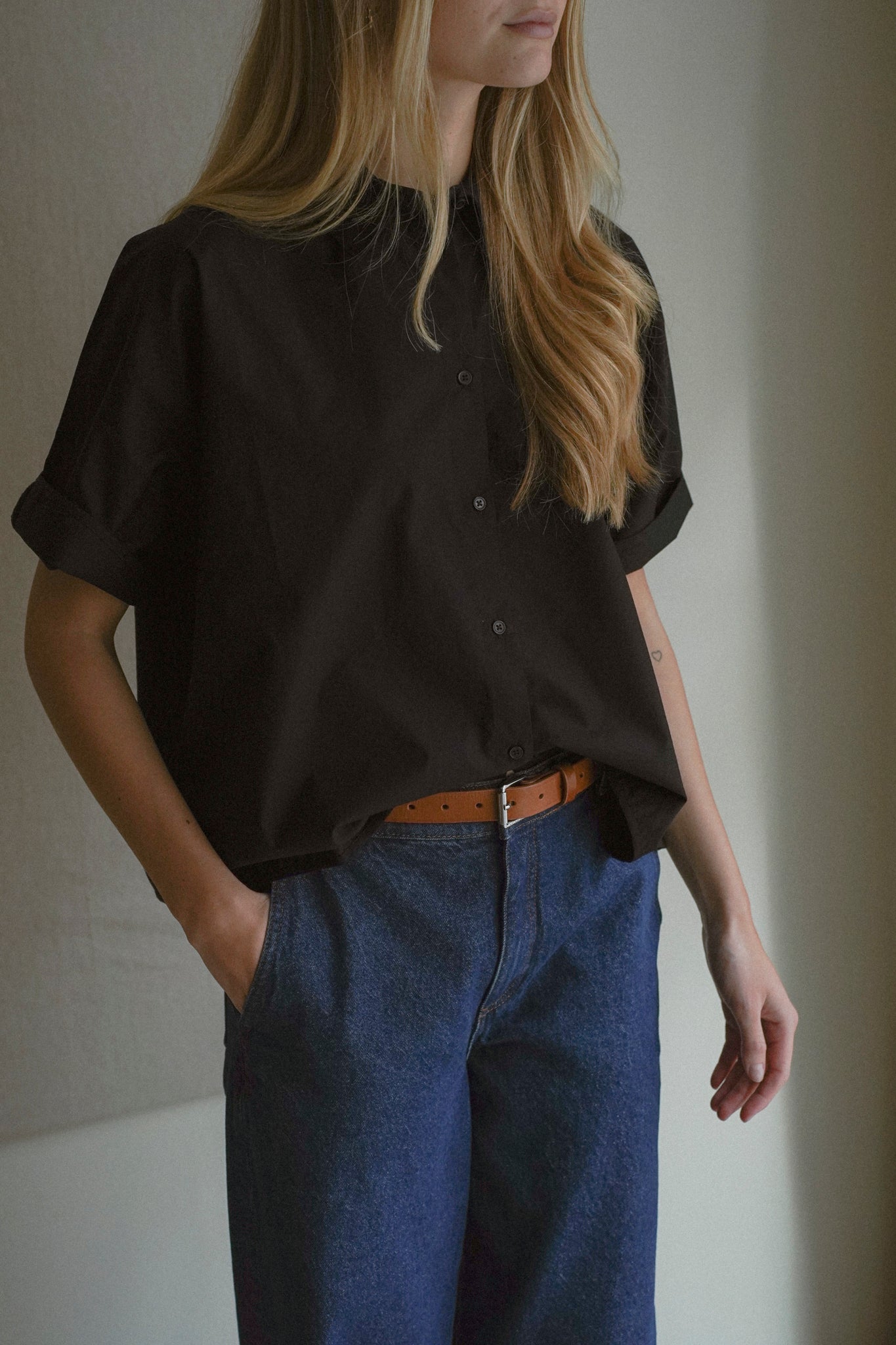 Ocean SS Shirt, black