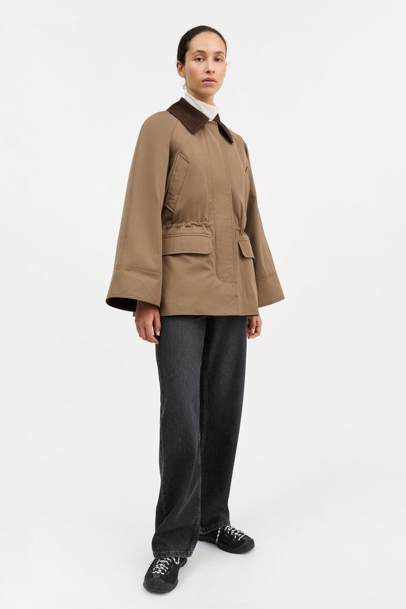 Gaby Jacket, Taupe brown