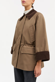 Gaby Jacket, Taupe brown